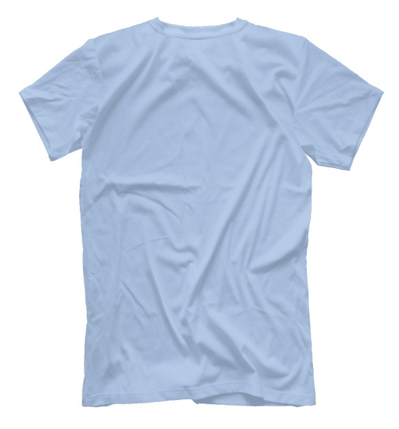 Мужская футболка с изображением Коржик в кармане цвета Белый