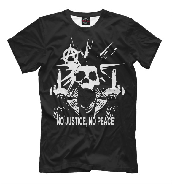 Футболка для мальчиков с изображением Punk's Not Dead цвета Белый