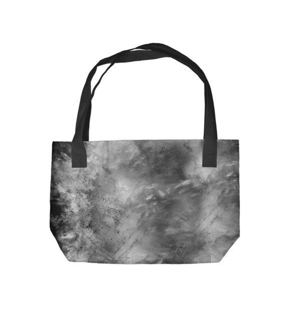 Пляжная сумка с изображением Бегущий волк цвета 