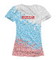 Женская футболка Москва - регион 77