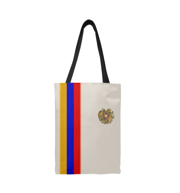 Сумка-шоппер с изображением I love Armenia цвета 