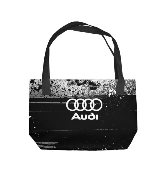Пляжная сумка с изображением Audi sport цвета 