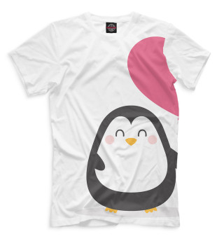 Мужская футболка Пингвины