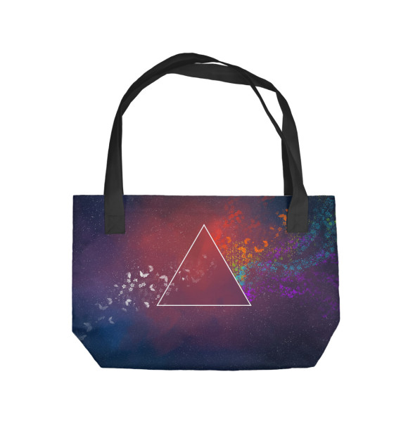 Пляжная сумка с изображением Pink Floyd цвета 