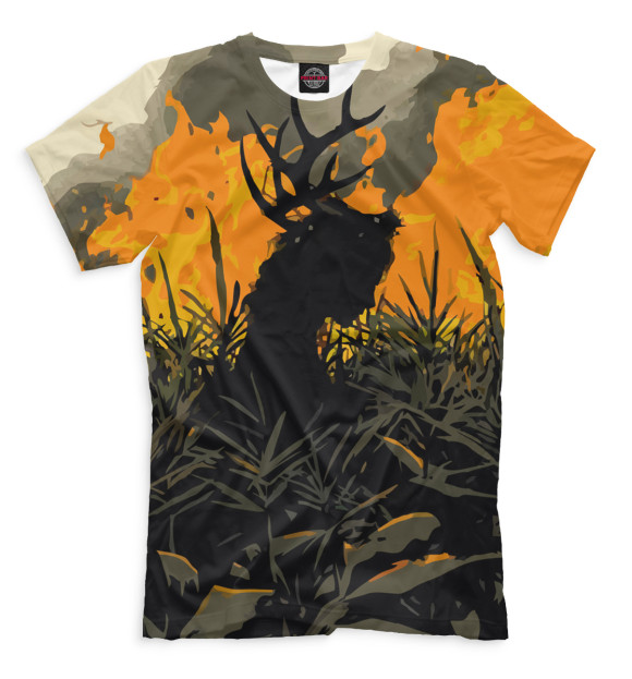 Футболка для мальчиков с изображением Настоящий детектив цвета Черный