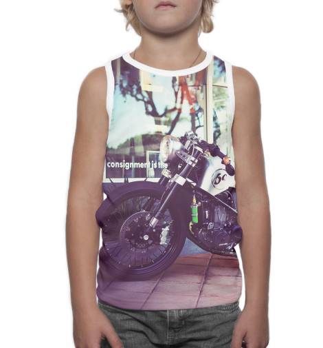 

Майки Print Bar, Белый, Мотоцикл