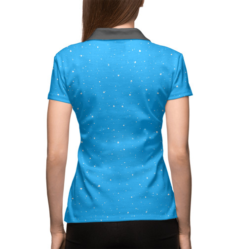 

Поло Print Bar, Белый, Акула хоккейный фанат