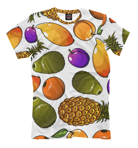 

Футболки Print Bar, Молочно-белый, Фрукты