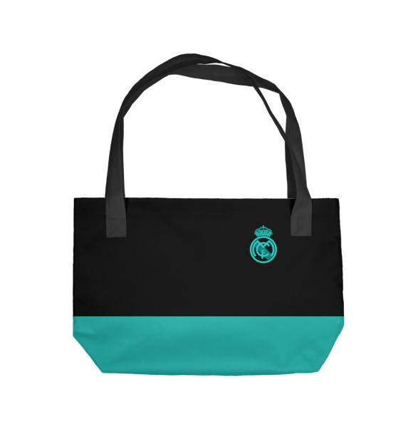 Пляжная сумка с изображением ФК Реал цвета 