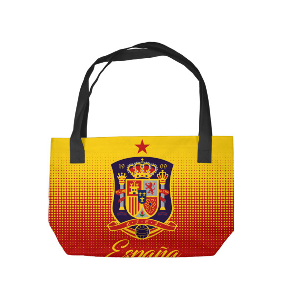 Пляжная сумка с изображением Испания цвета 