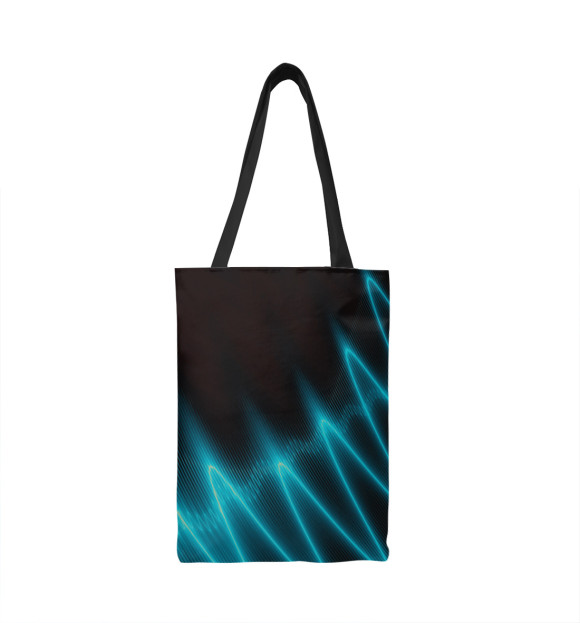 Сумка-шоппер с изображением Молния цвета 