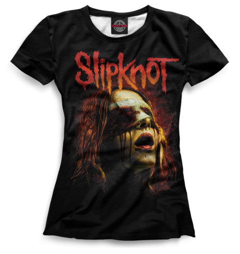 

Футболки Print Bar, Белый, Slipknot