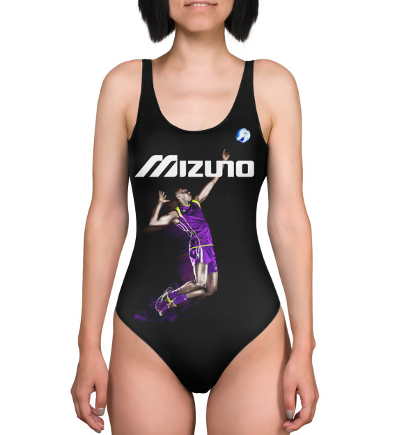 Купальник-боди с изображением Volleyball (Mizuno) цвета 