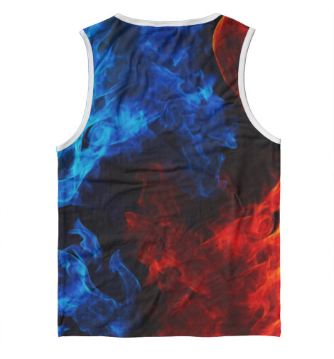 

Майки Print Bar, Белый, Битва огней