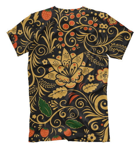 

Футболки Print Bar, Молочно-белый, Хохлома