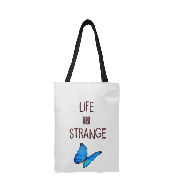 Сумка-шоппер с изображением Life Is Strange цвета 