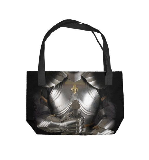 Пляжная сумка с изображением Рыцарь цвета 