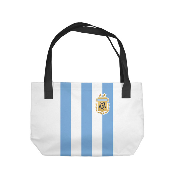 Пляжная сумка с изображением Аргентина цвета 