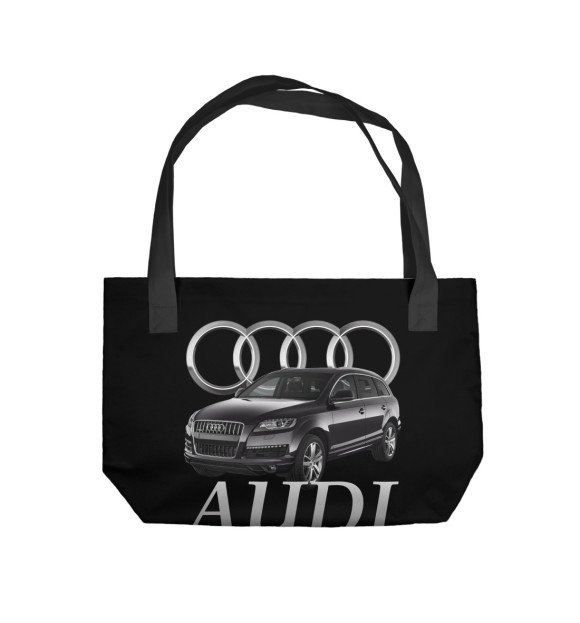 Пляжная сумка с изображением Audi цвета 