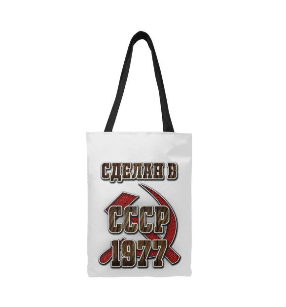 Сумка-шоппер с изображением 1977 цвета 