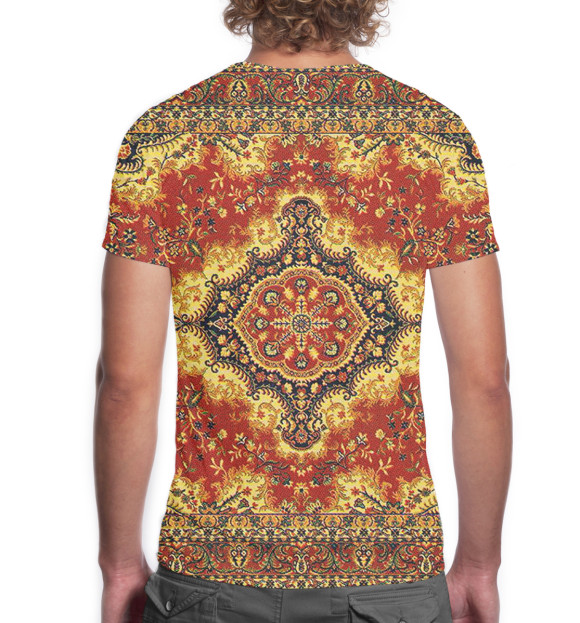 Мужская футболка с изображением Эзотерика цвета Белый