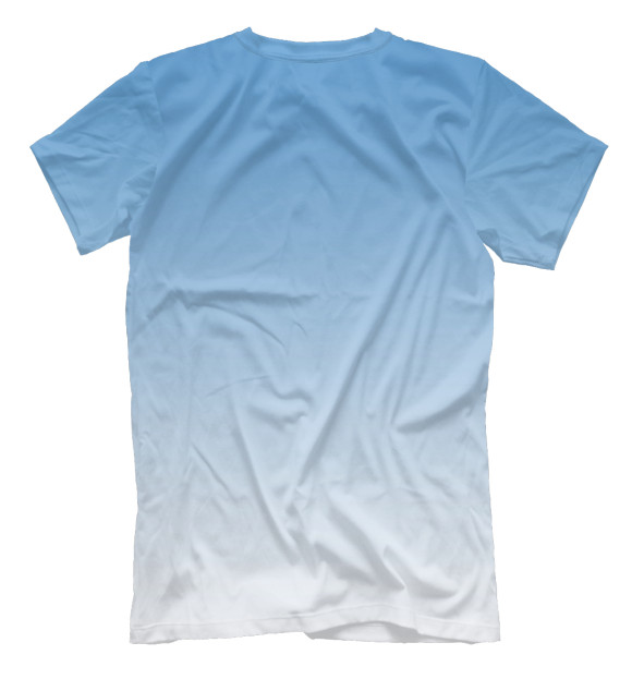 Мужская футболка с изображением Смурфики цвета Белый
