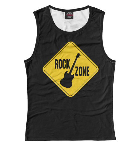 

Майки Print Bar, Белый, Rock Zone