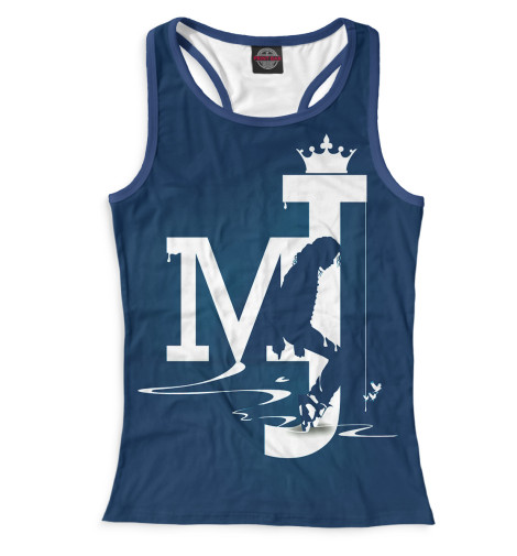 

Майки борцовки Print Bar, Белый, Michael Jackson