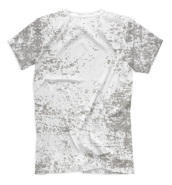 Мужская футболка с изображением Рожден быть идеалом — 1977 цвета Белый