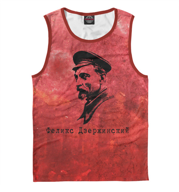 Майка для мальчика с изображением Феликс Дзержинский цвета Белый