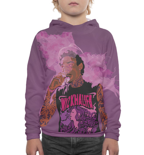 

Худи Print Bar, Белый, Wiz Khalifa