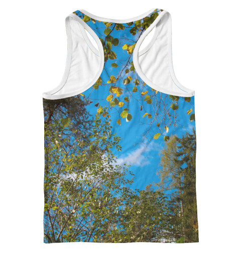 

Майки борцовки Print Bar, Белый, Берёзовая роща