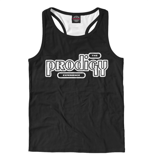 Мужская майка-борцовка с изображением The Prodigy цвета Белый