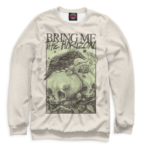 

Свитшоты Print Bar, Белый, Bring Me The Horizon