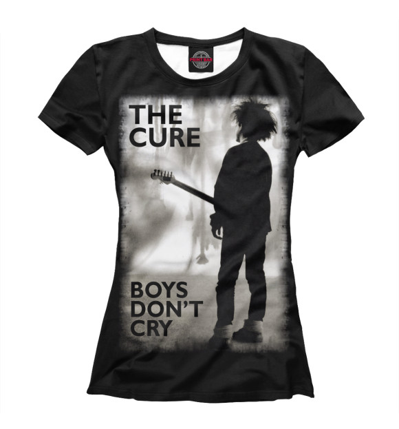 Женская футболка с изображением The Cure цвета Белый