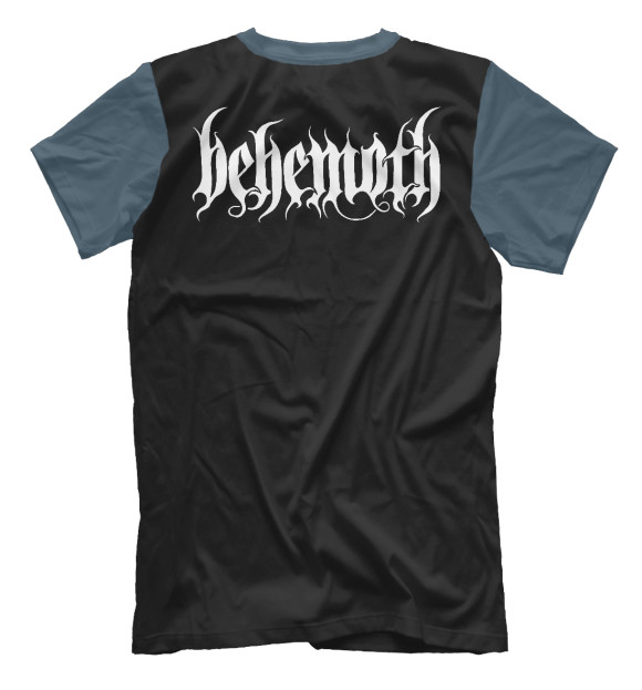 Футболка для мальчиков с изображением Behemoth цвета Белый