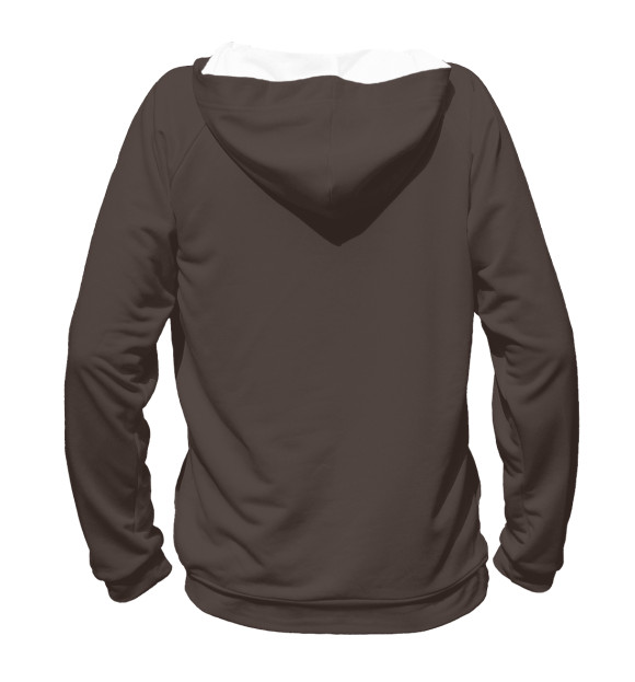 Мужское худи с изображением Бостонский терьер цвета Белый