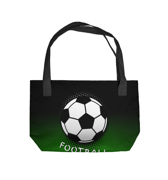 Пляжная сумка с изображением Football цвета 