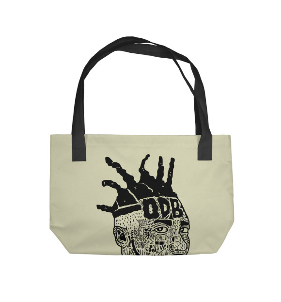 Пляжная сумка с изображением Ol` Dirty Bastard цвета 