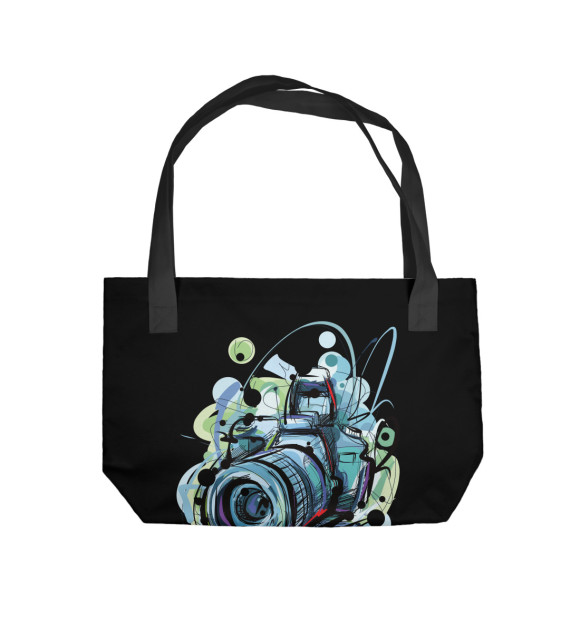 Пляжная сумка с изображением Photograph цвета 