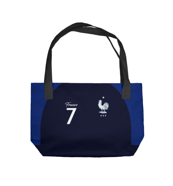 Пляжная сумка с изображением Антуан Гризманн - Сборная Франции цвета 