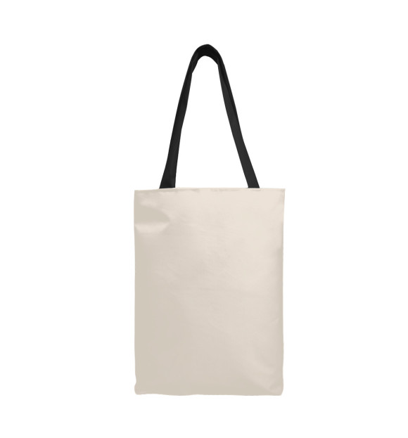 Сумка-шоппер с изображением BTS цвета 