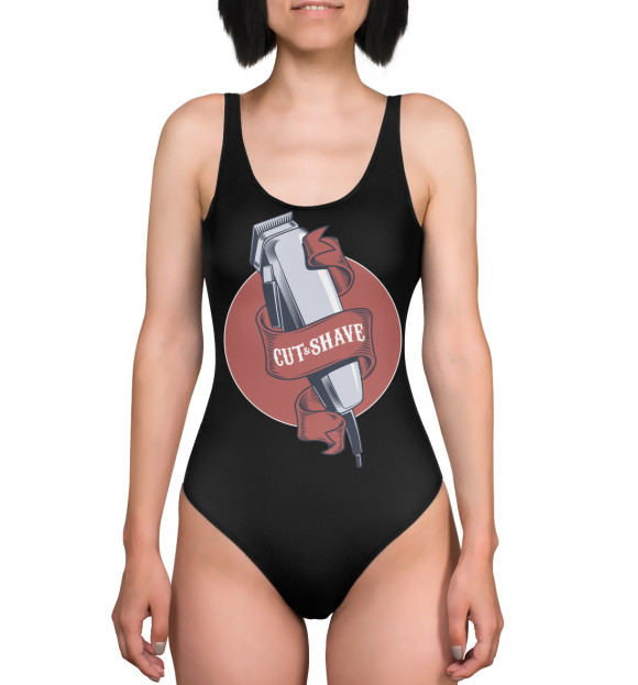 Купальник-боди с изображением Для барбера. цвета 