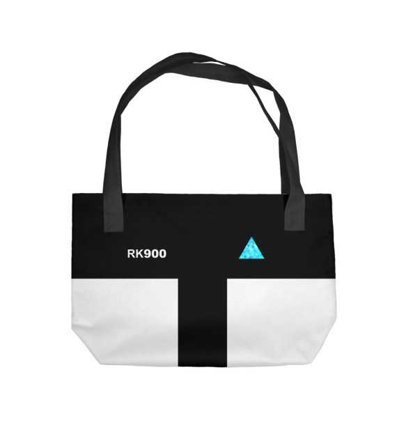 Пляжная сумка с изображением Detroit RK 900 цвета 