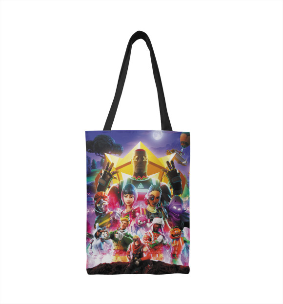 Сумка-шоппер с изображением Fortnite Королевская Битва цвета 