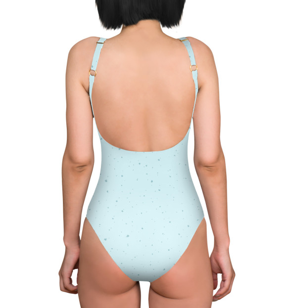 Купальник-боди с притом Суши друзья цвета  Купальник-боди с изображением Суши друзья цвета