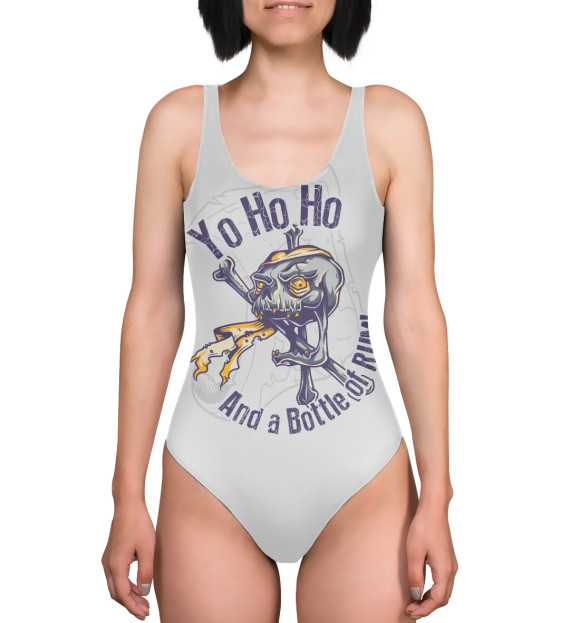 Купальник-боди с изображением Пират цвета 