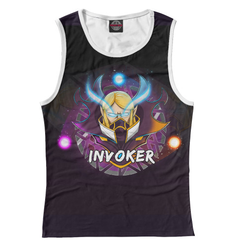 

Майки Print Bar, Белый, Invoker