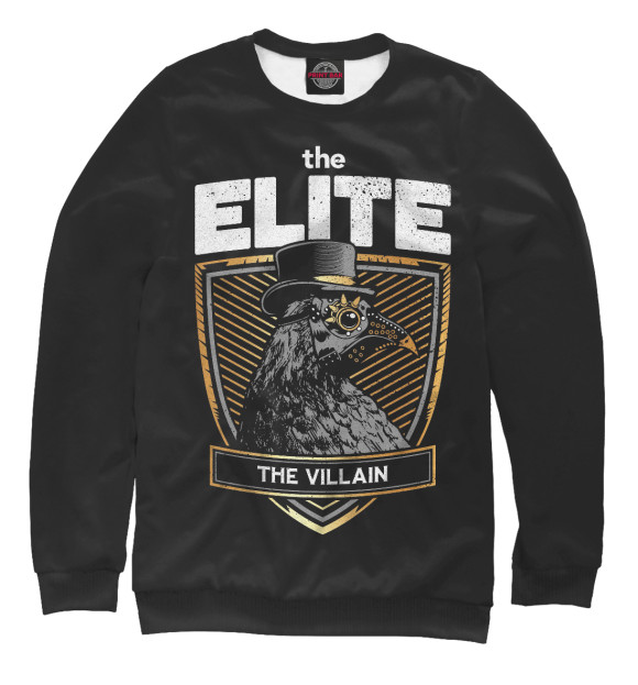 Женский свитшот с изображением AEW The Elite Марти Скарлл цвета Белый