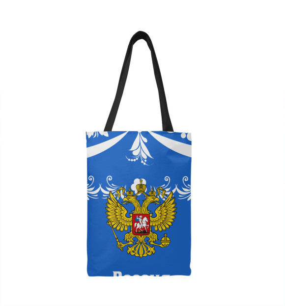 Сумка-шоппер с изображением Россия спорт цвета 